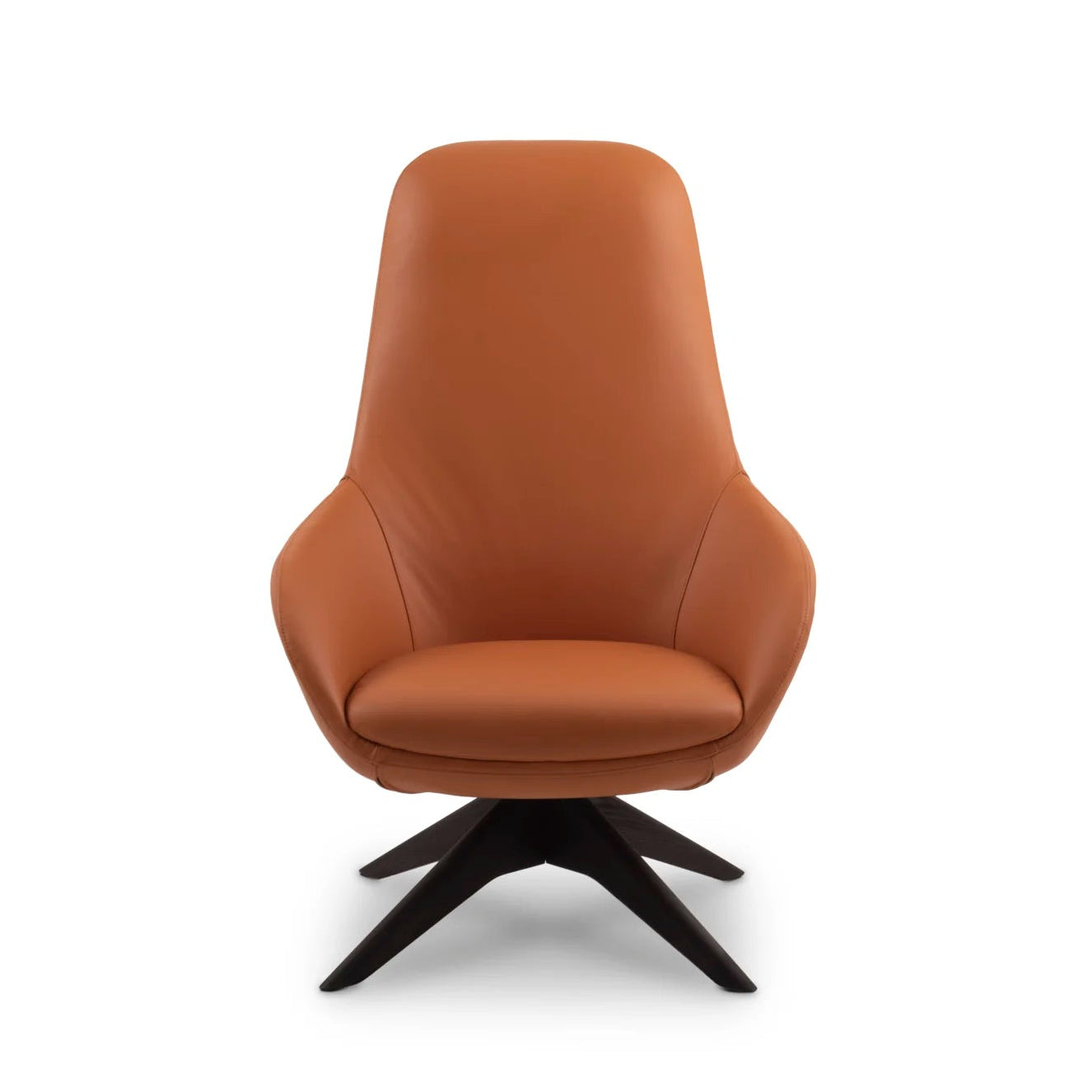 Fotel obrotowy CLASSIC tapicerowany z drewnianą podstawą