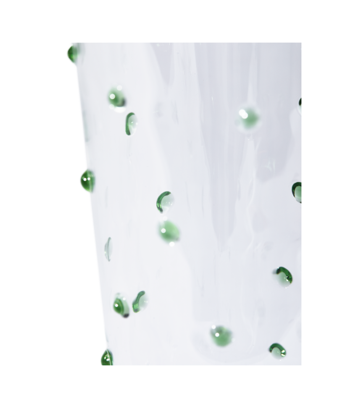 Sklenený džbán NOB olivový