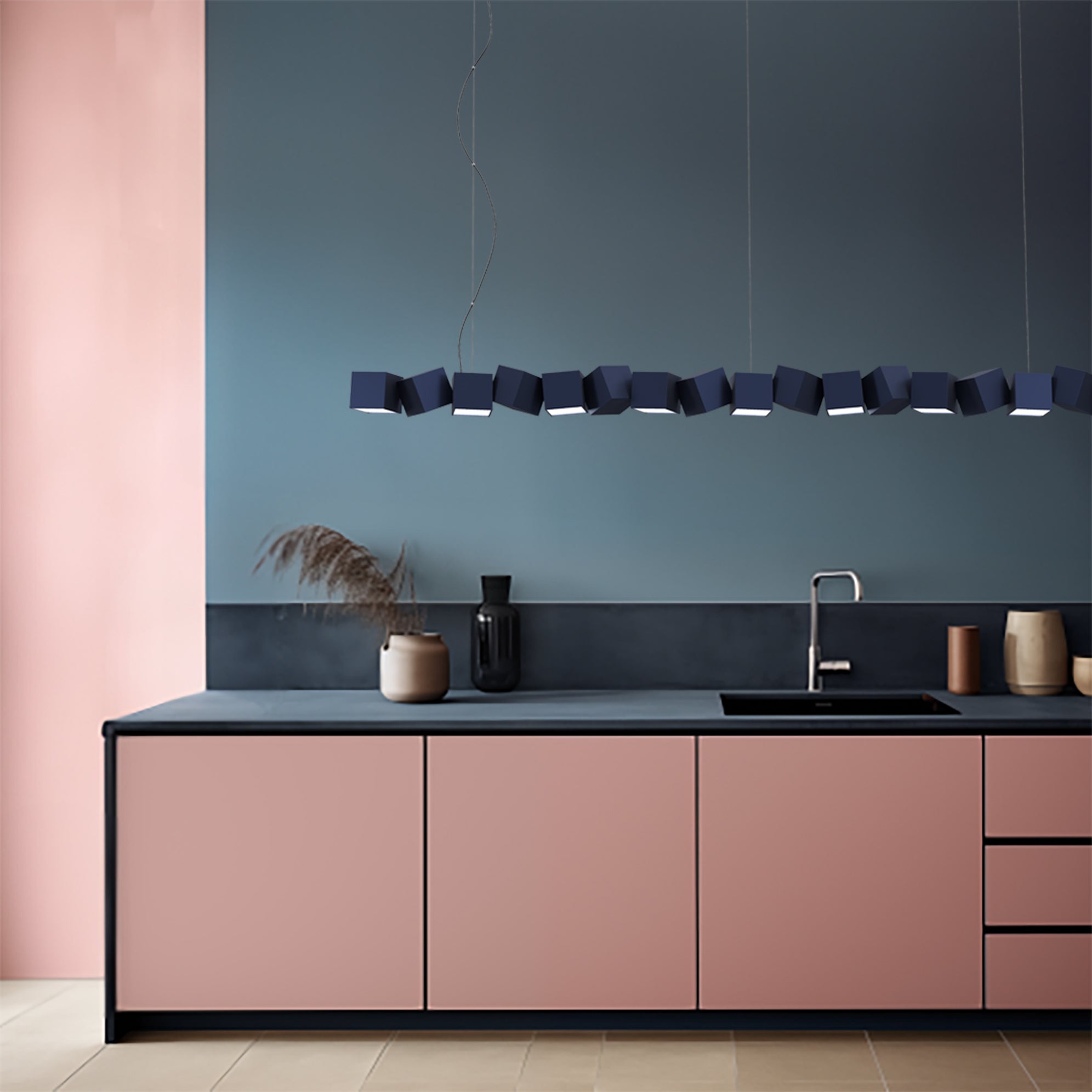 Lampa wisząca BLOCKCHAIN czarny