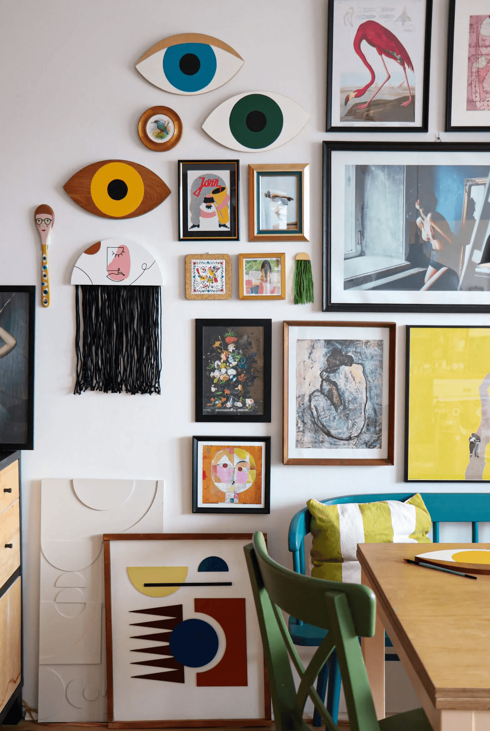 Dekoracja ścienna oko HERBAL 3D Na_ha_ku    Eye on Design