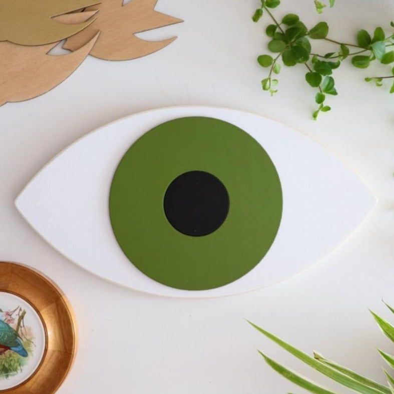 Dekoracja ścienna oko HERBAL 3D Na_ha_ku    Eye on Design