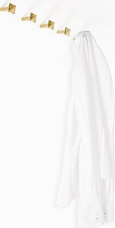 Nástenné háčiky CHIODO NAIL strieborné