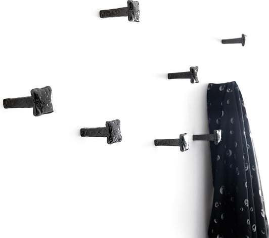 Nástenné háčiky CHIODO NAIL strieborné