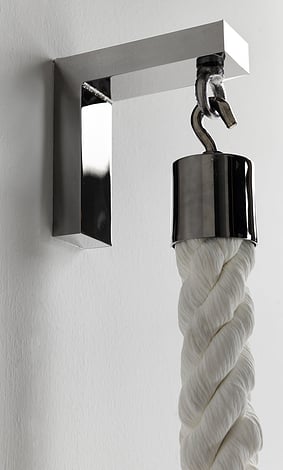 Nástenné uchytenie na vešiak LA CIMA čierne