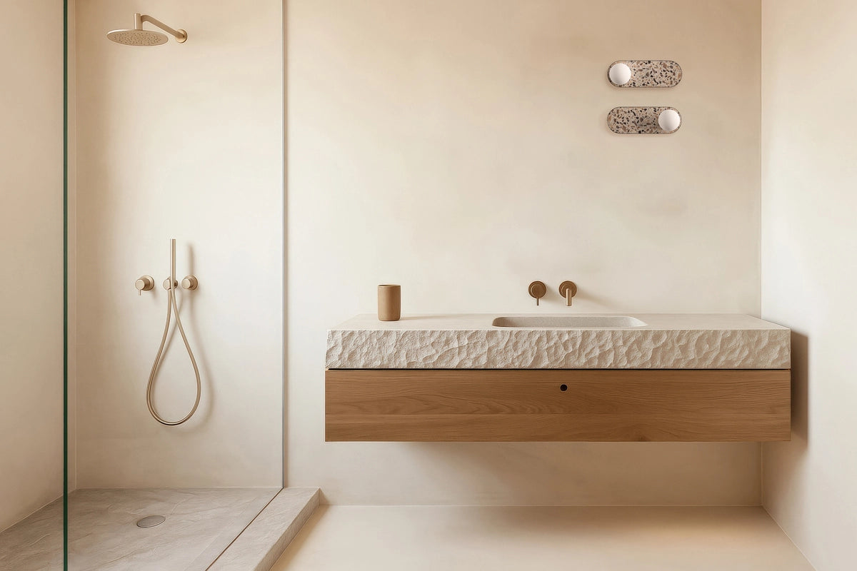 Kinkiet owalny LEGRA kremowy