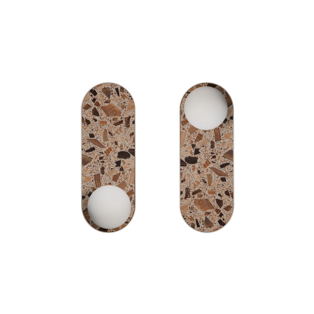 Oval Wall Lamp LEGRA Cream