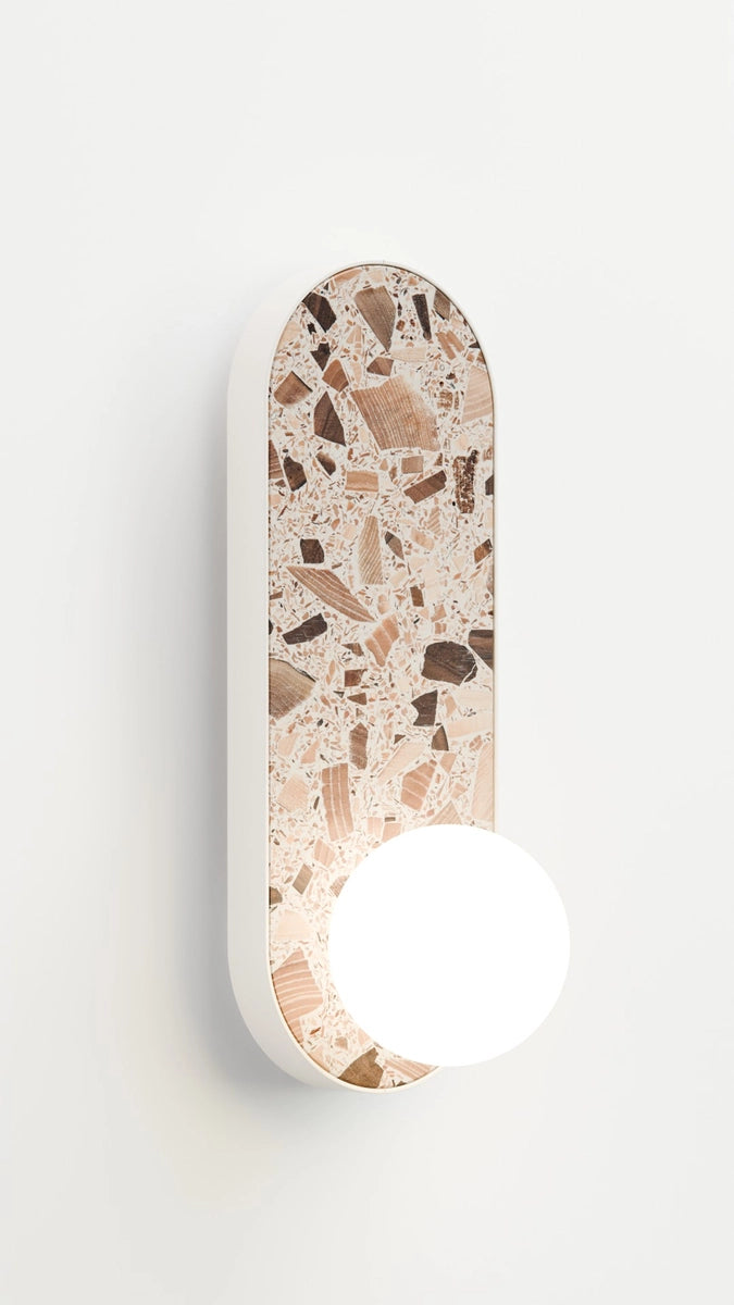 Oval Wall Lamp LEGRA Cream