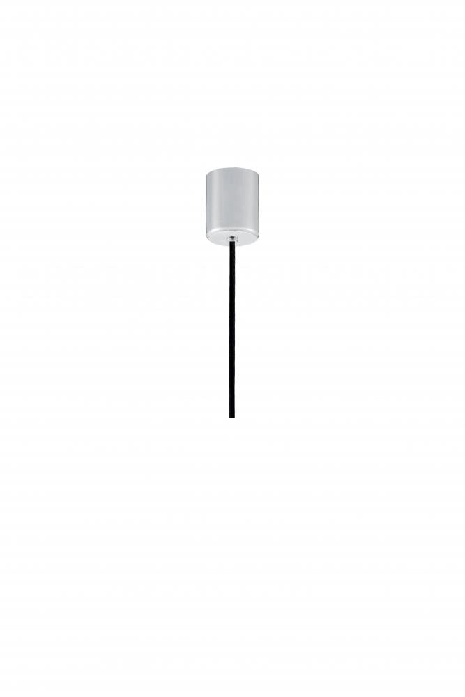 Závesná lampa LONGIS I transparentná s chrómovým rámom