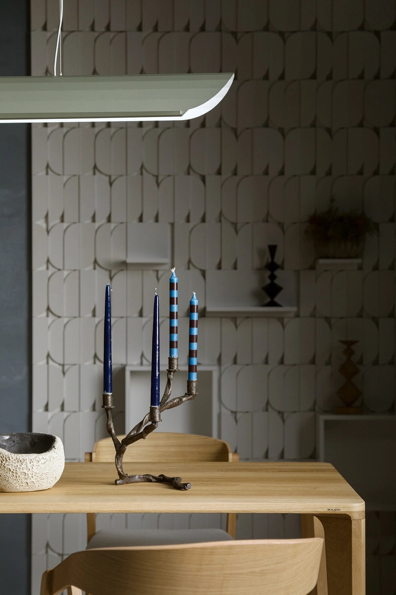 Závesná lineárna lampa APOLIN šalviová