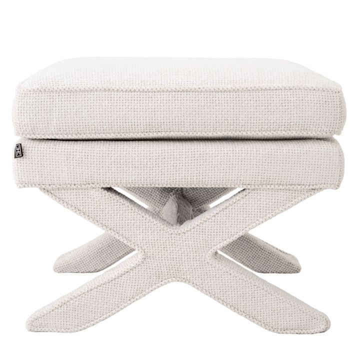 CORDOBA Taboret in Broken White