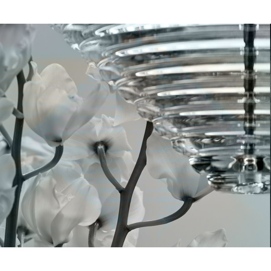 Závesná lampa PRESS sklo