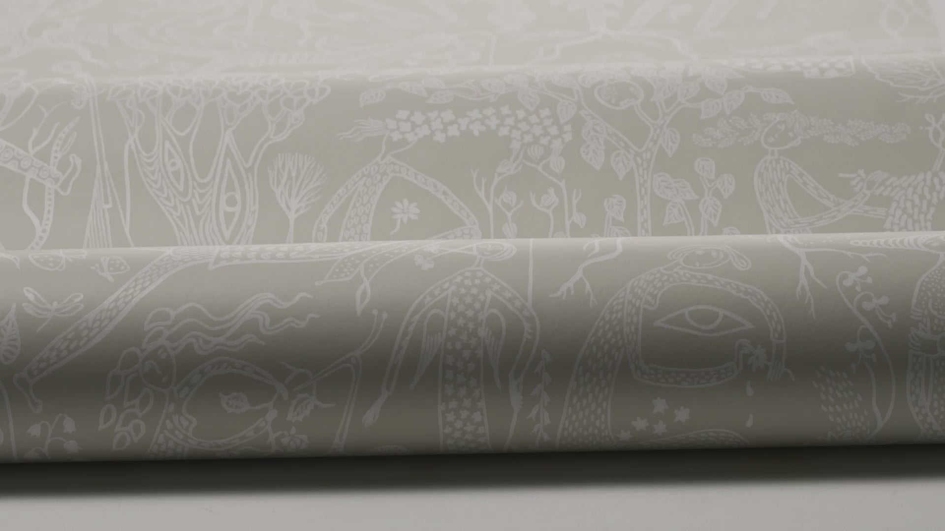 Tapeta s etnickým vzorom POEME D'AMOUR béžová