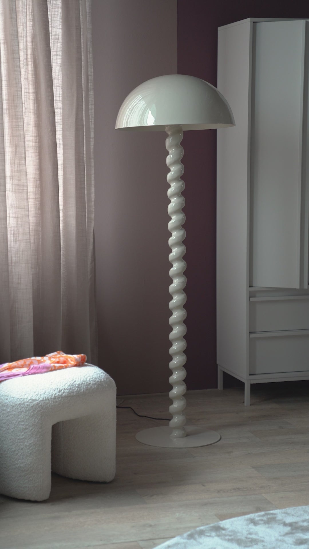 LUOX floor lamp beige