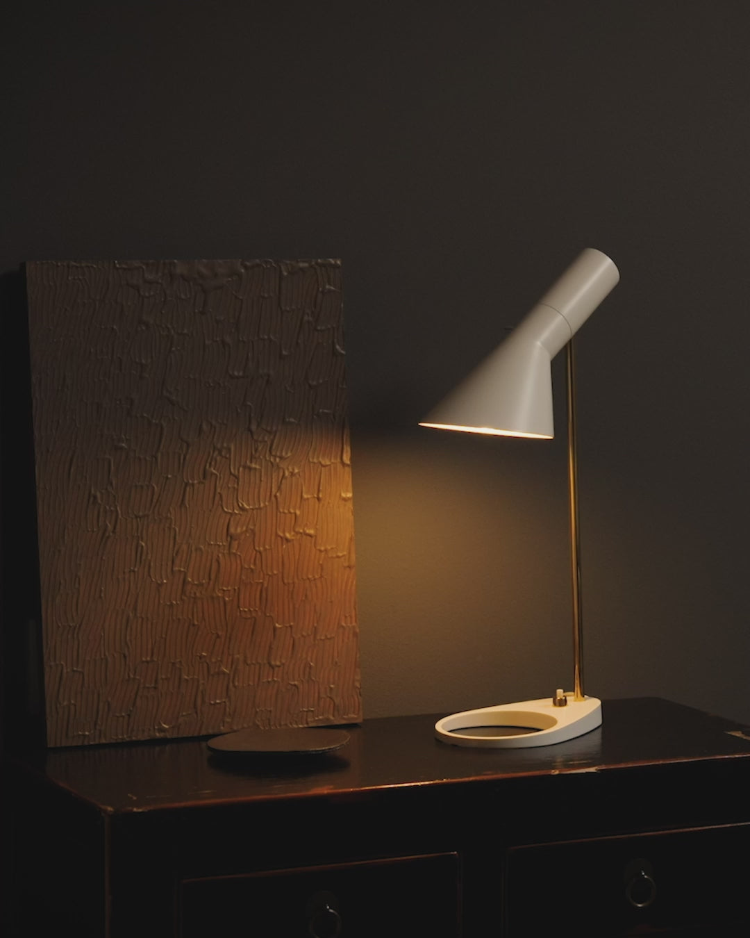 AJ MINI Table Lamp Polished Stainless Steel