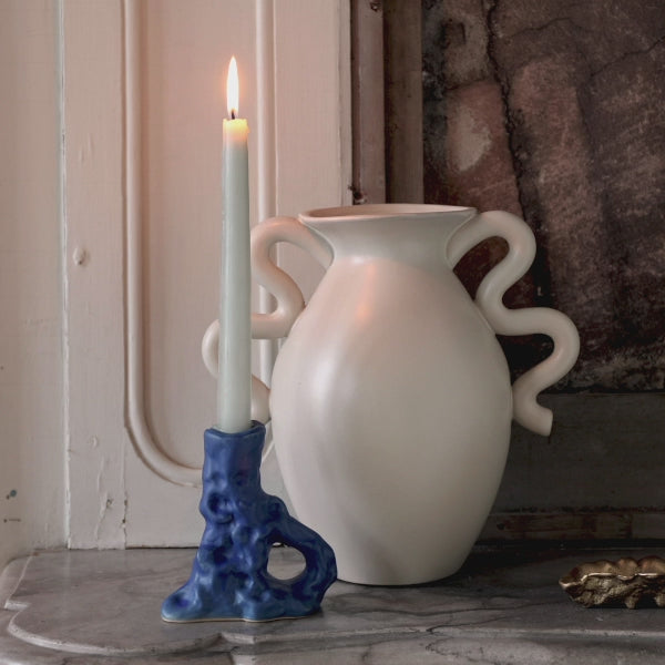 Sviečnik DITO modrý