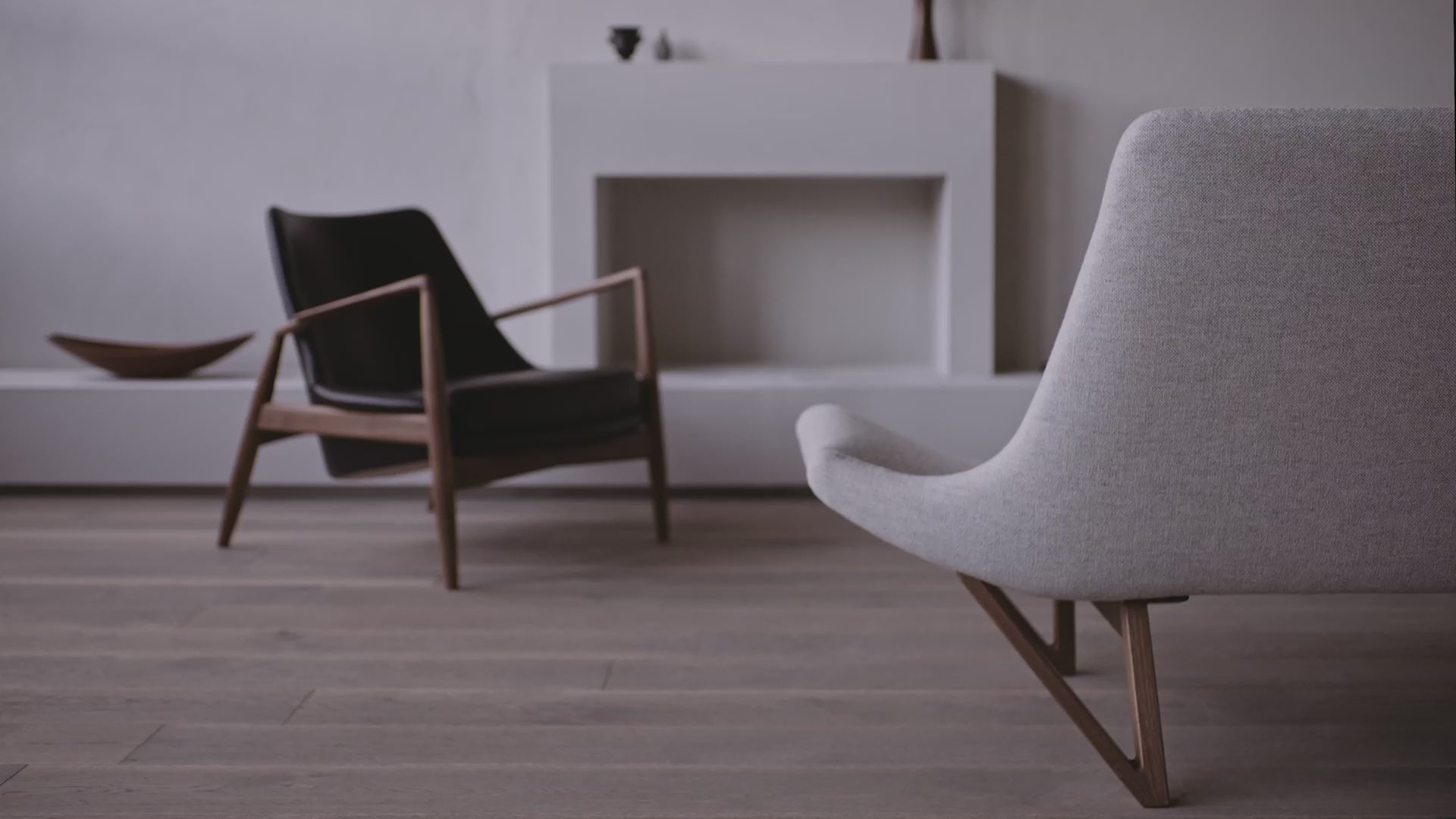 PENGUIN Chair Brown Leather