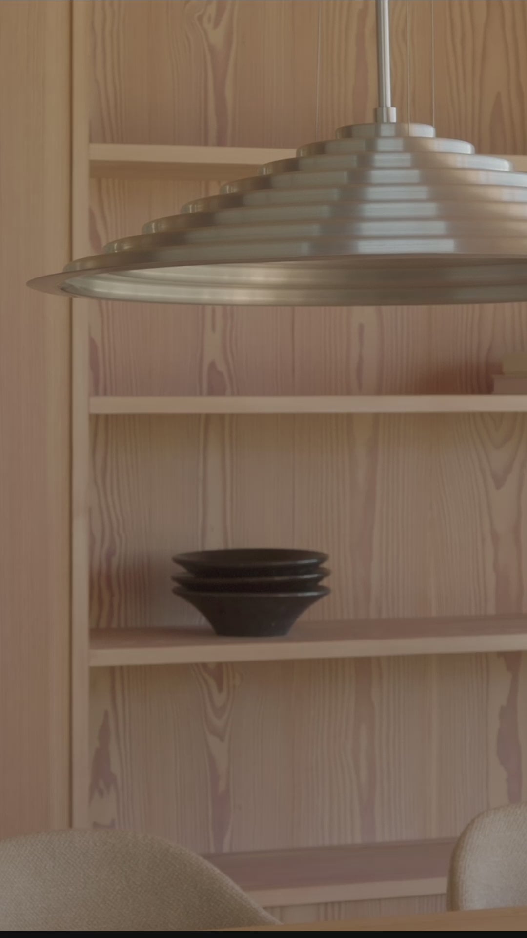 CHANCERY pendant lamp polished aluminum