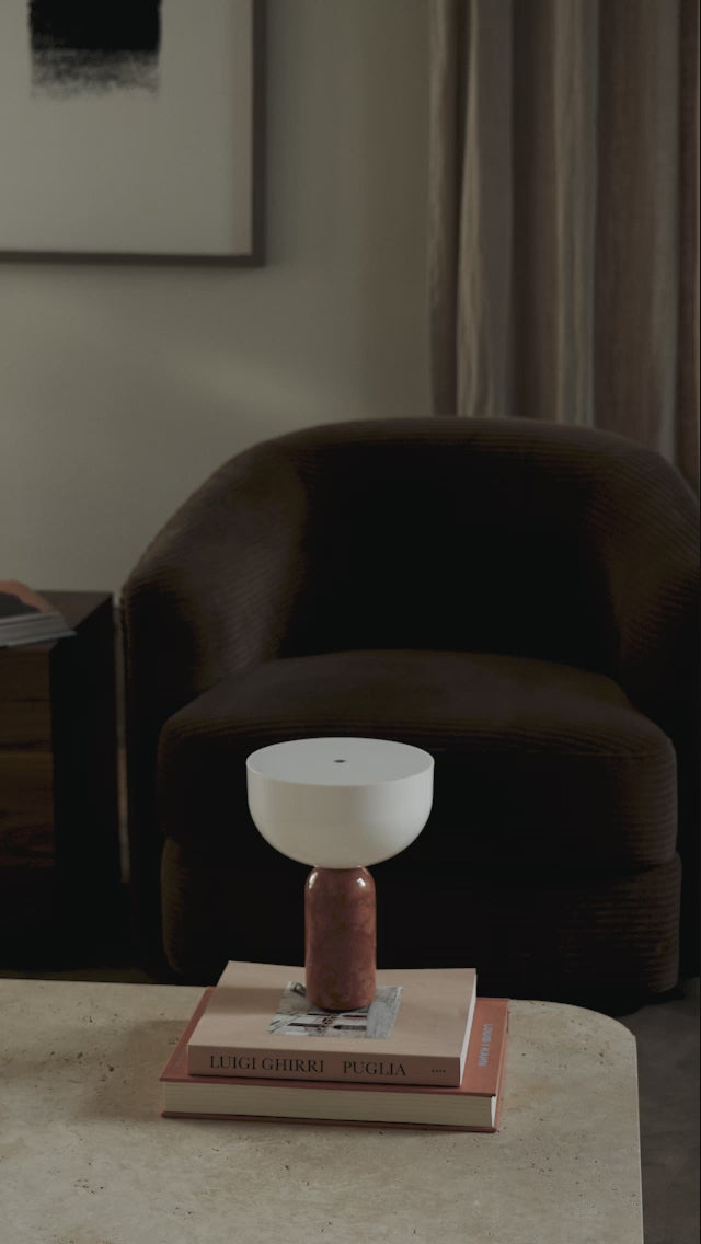 Portable lamp KIZU brick marble