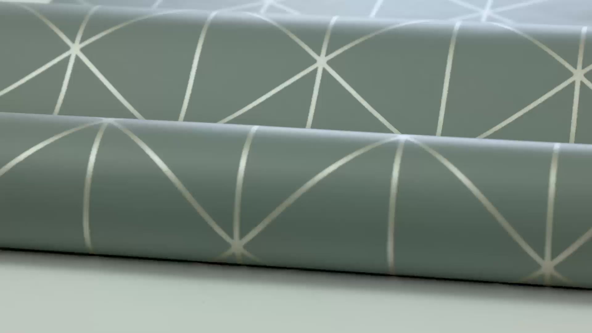 Papierová flizelínová tapeta s geometrickým vzorom DIAMONDS zelená