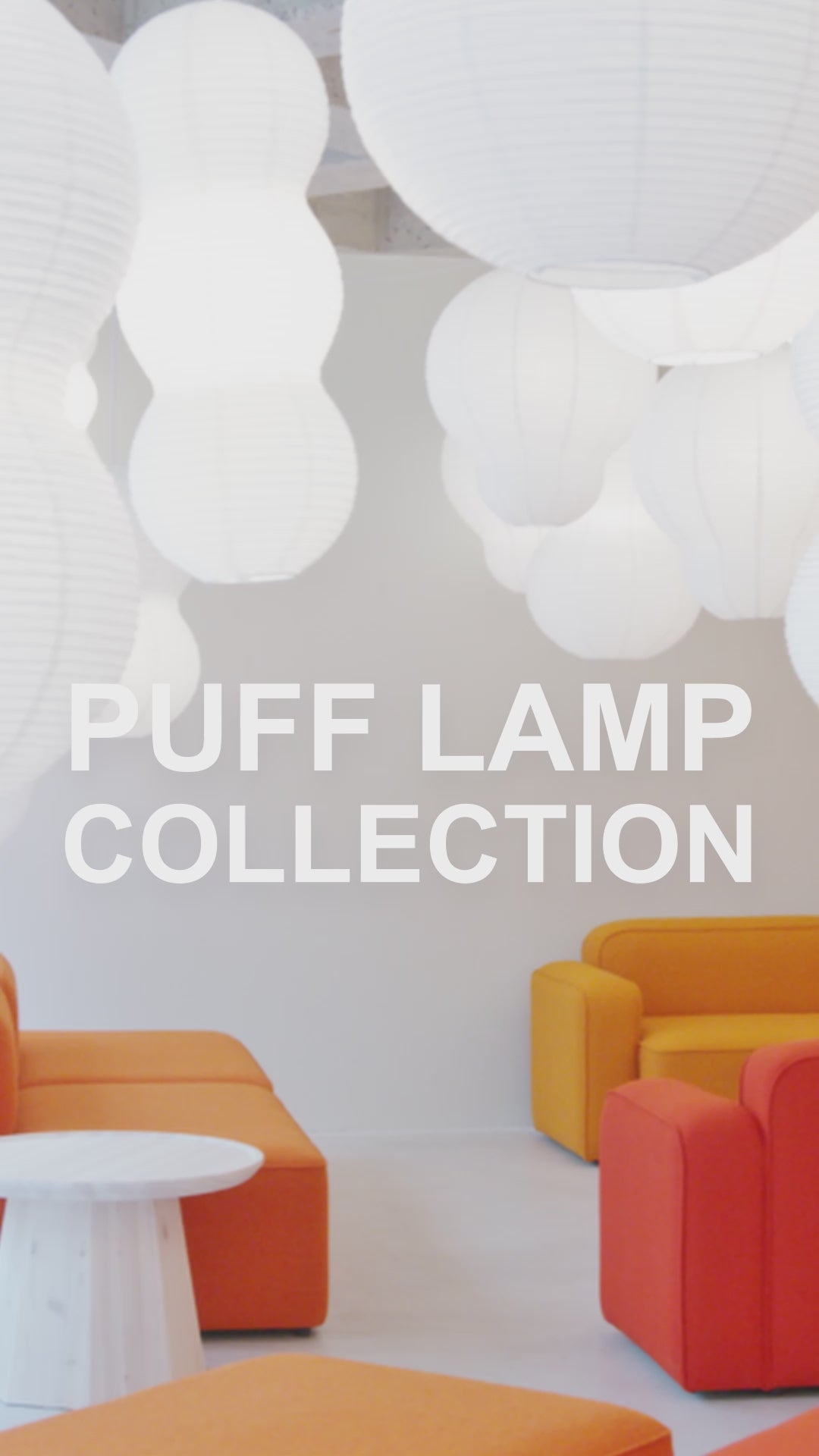 Stojaca lampa PUFF biela