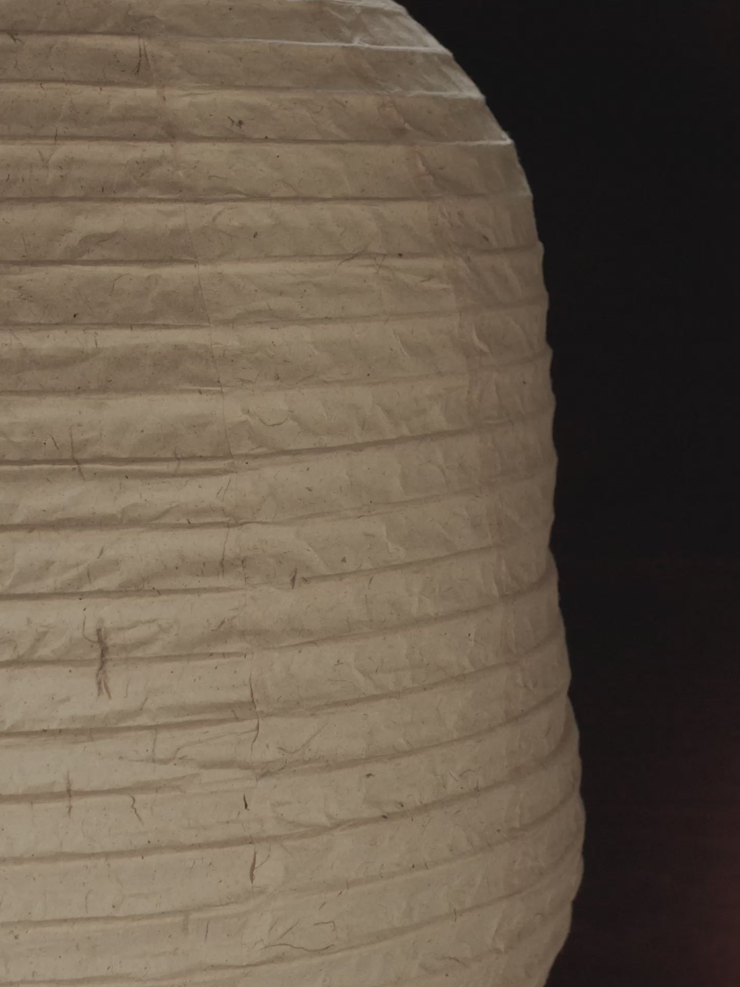 KURBIS TALL Washi Paper Floor Lamp