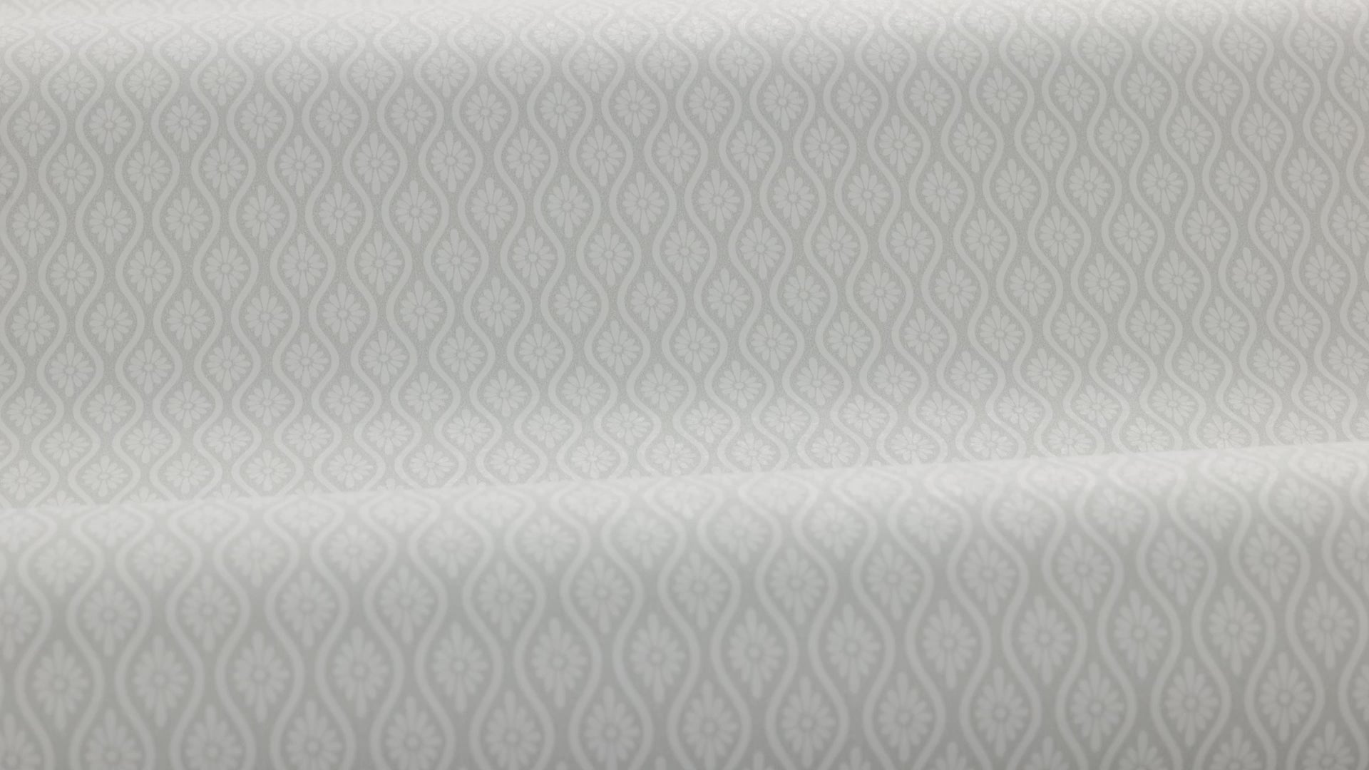 Papierová flizelínová tapeta s rastlinným vzorom MOA šedá