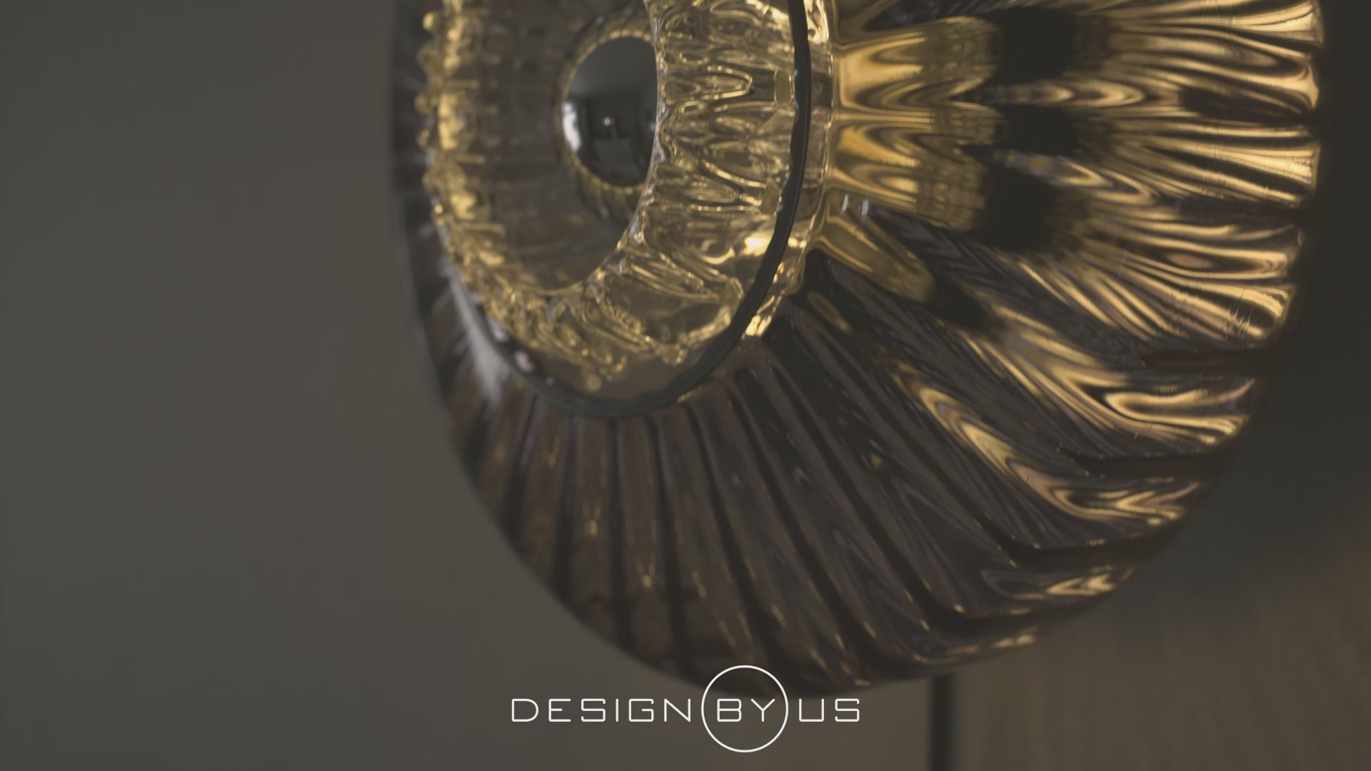 NEW WAVE OPTIC wall lamp pink glass