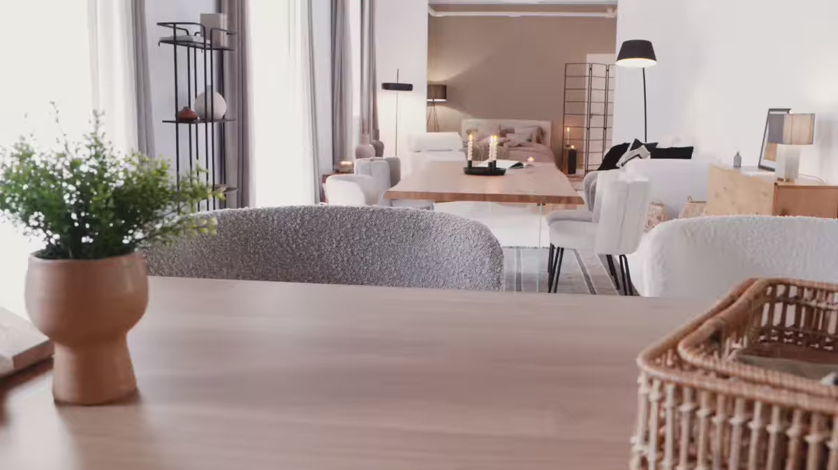 Posteľ DYLA biela boucle