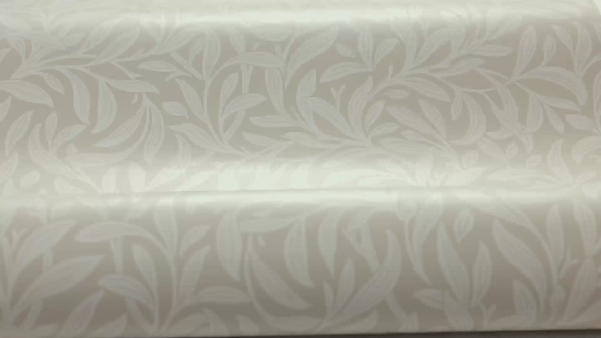VINTERGRONA Floral Leaf Wallpaper in Warm Beige
