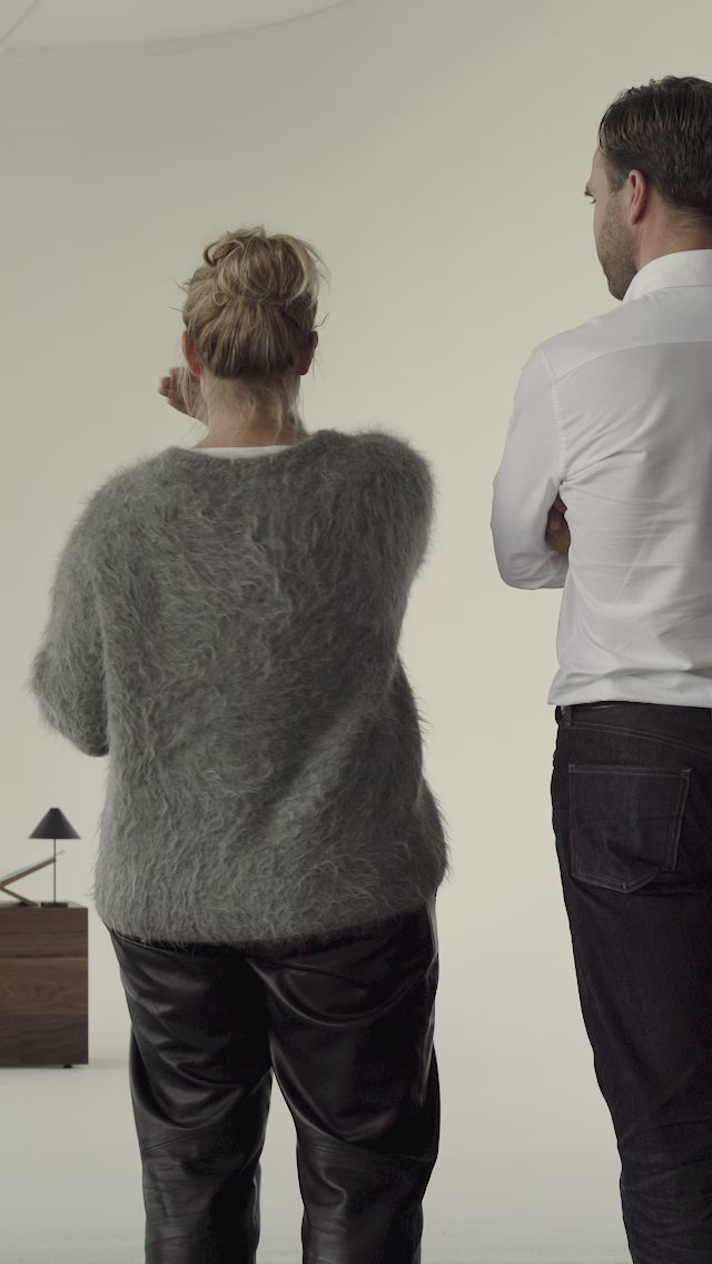 Fotel COVENT NARROW Nevotex Barnum Tmavý taupe 10 tmavosivý