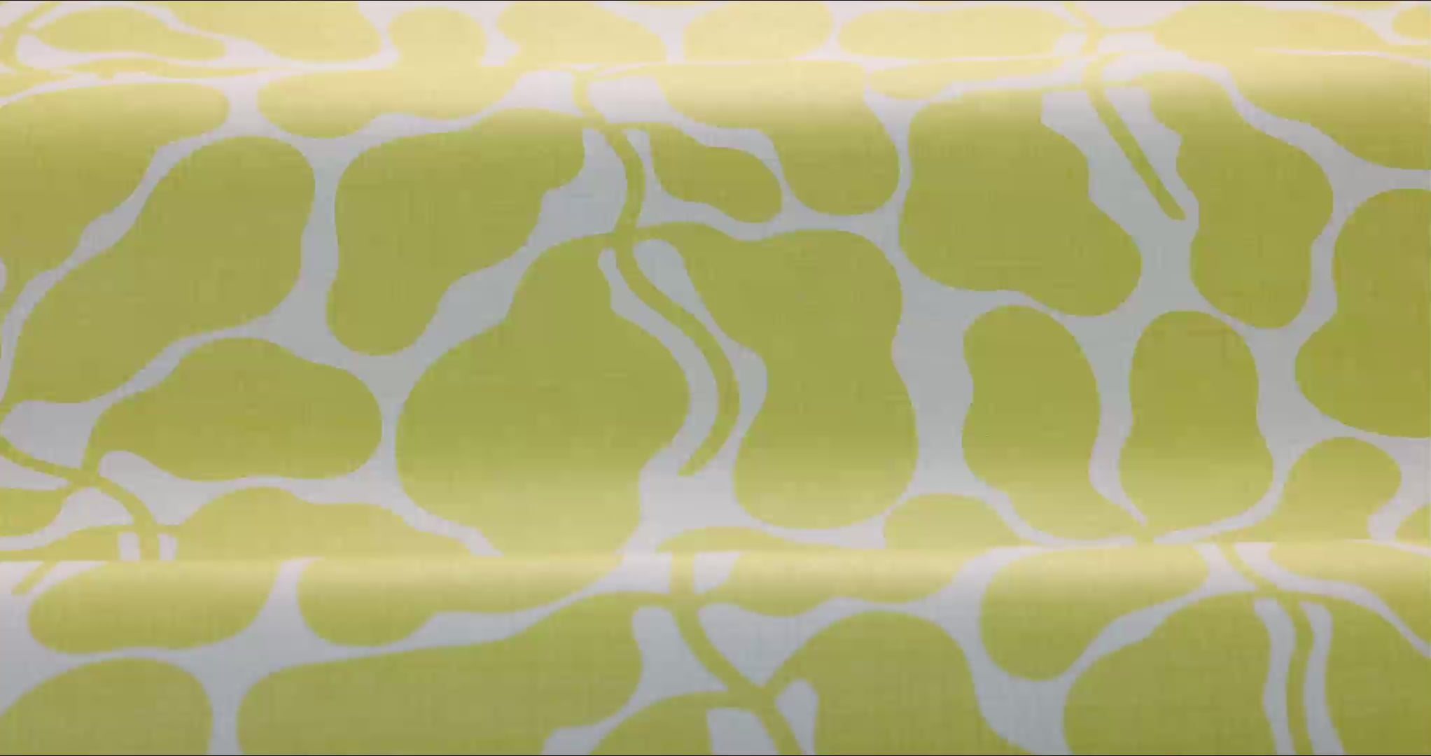 Non-woven paper wallpaper with a floral pattern MY SECRET GARDEN yellow with white