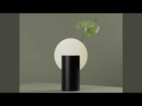 MALEVICH Vase - NUMBERED EDITION blue with oxidized steel