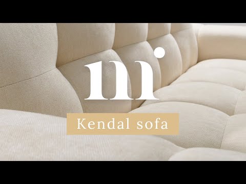 Sofa z jemného velúru pre 2 osoby KENDAL svetlosivá