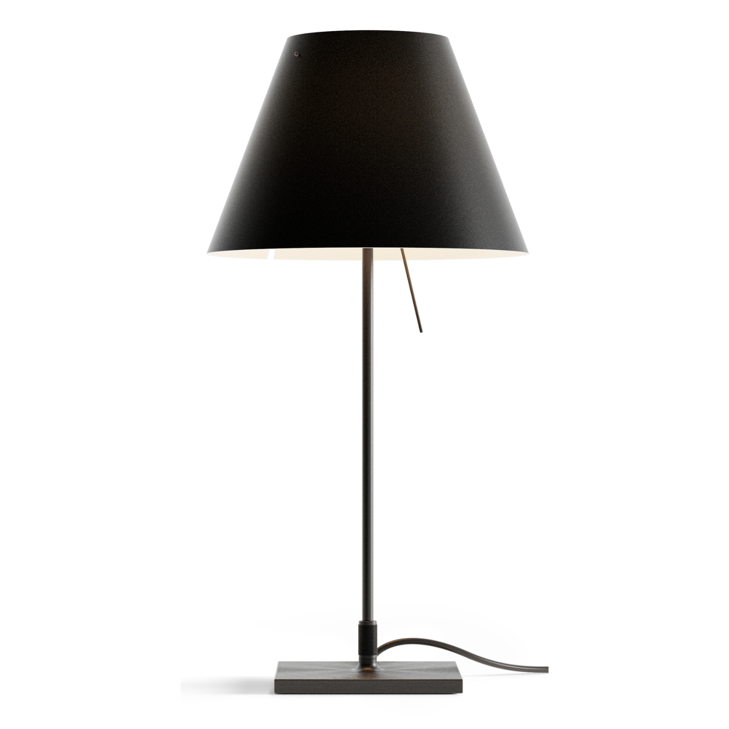 Costanzina table lamp black lampshade