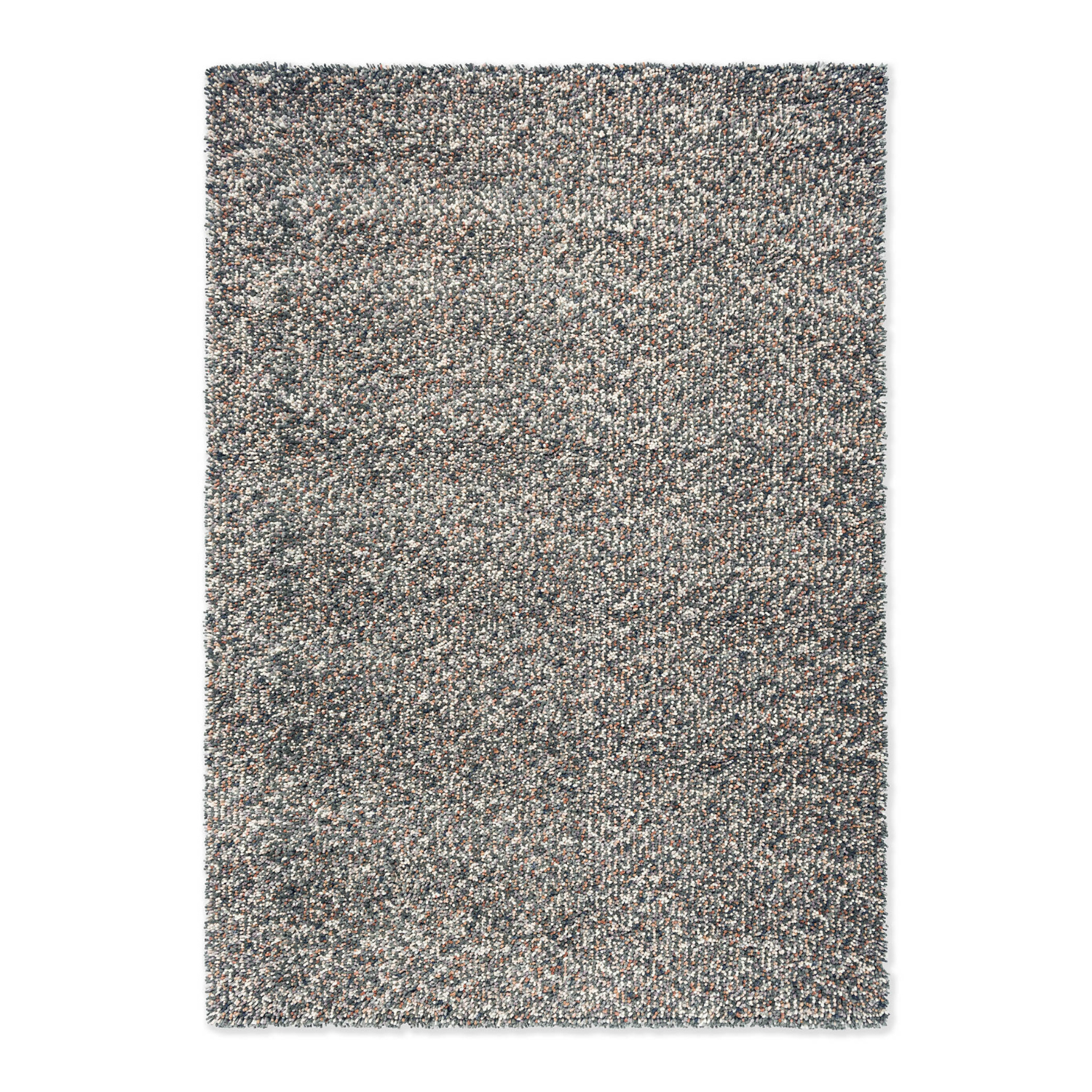 Koberec POP ART šedý s dlhým vlasom