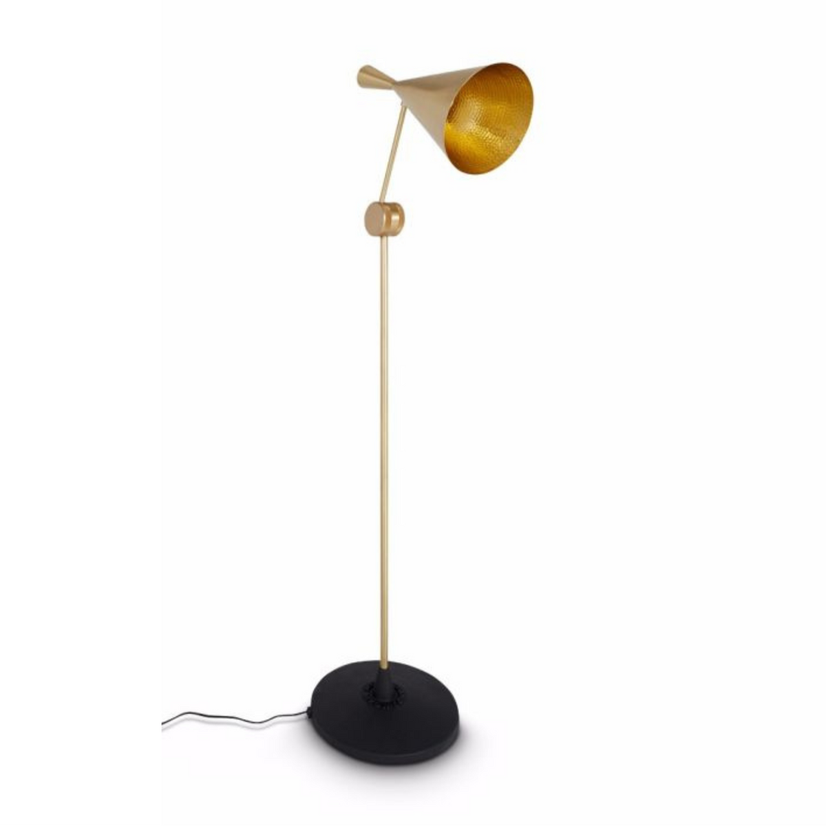 Podlahová lampa BEAT zlatá