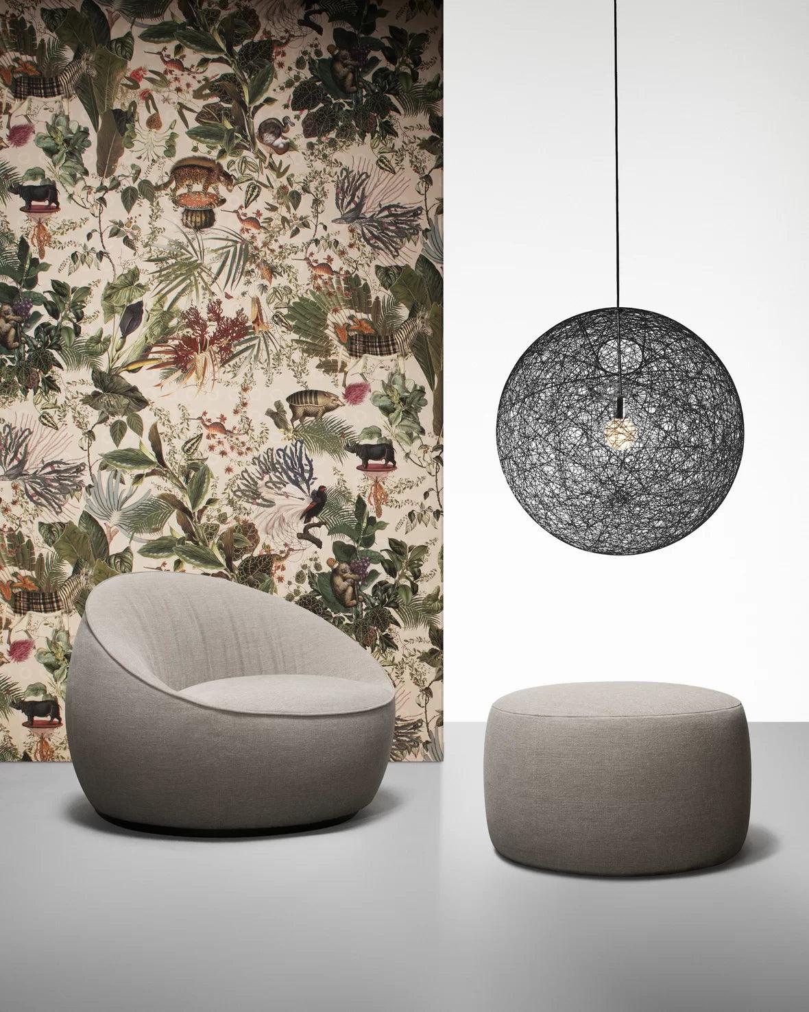 POOOF upholstered pouffe Moooi Eye on Design