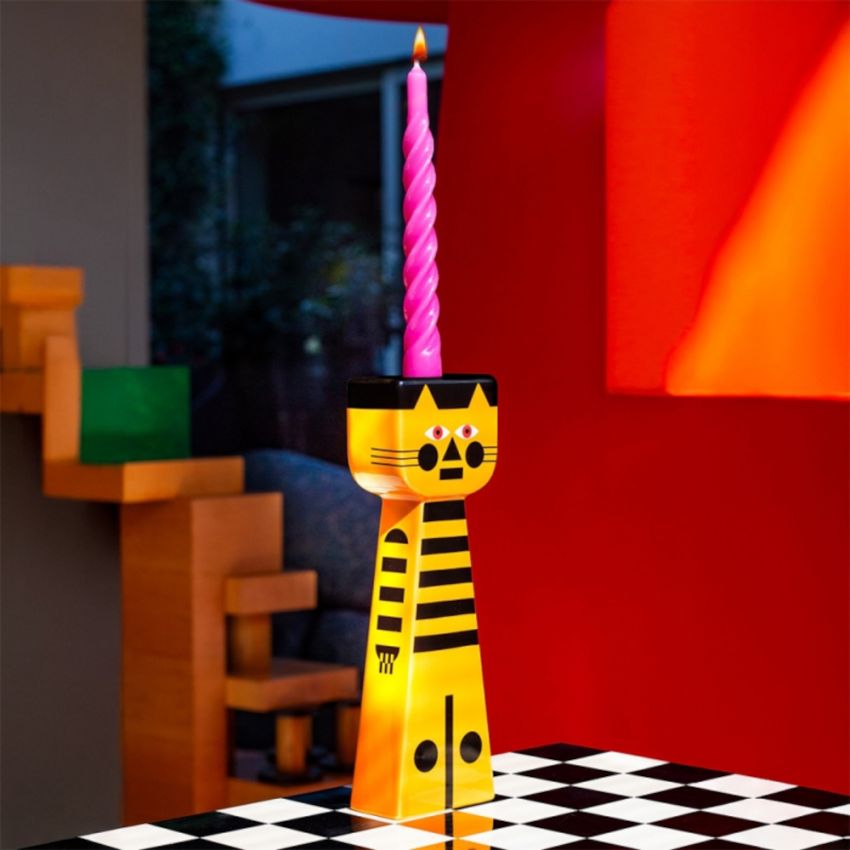 Sviečnik GARY modrý