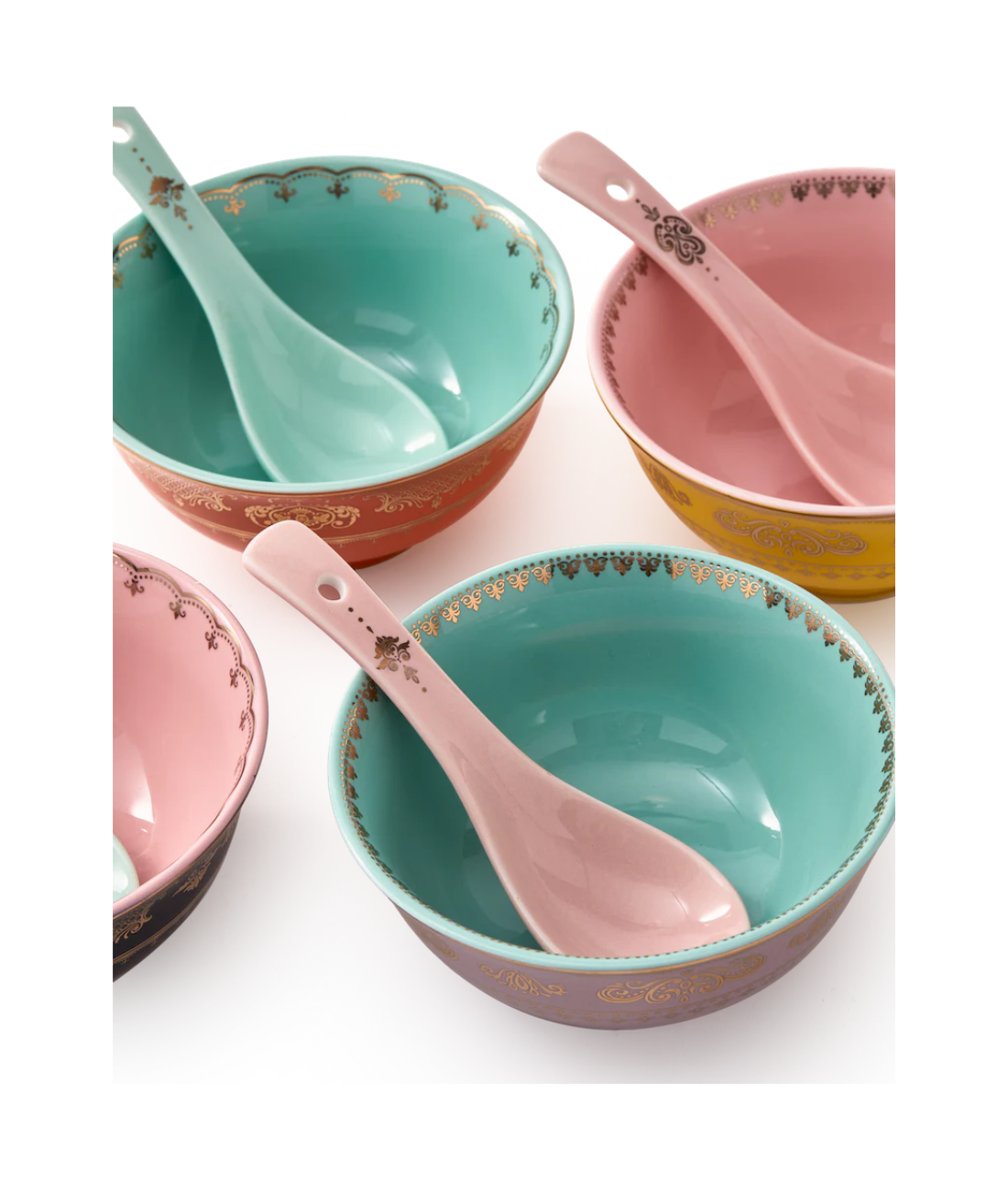 GRANDPA Asian Set Colorful Porcelain