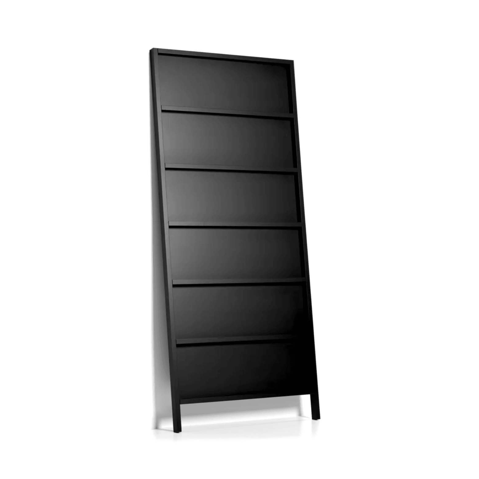 OBLIQUE bookcase black Moooi 286 cm Eye on Design