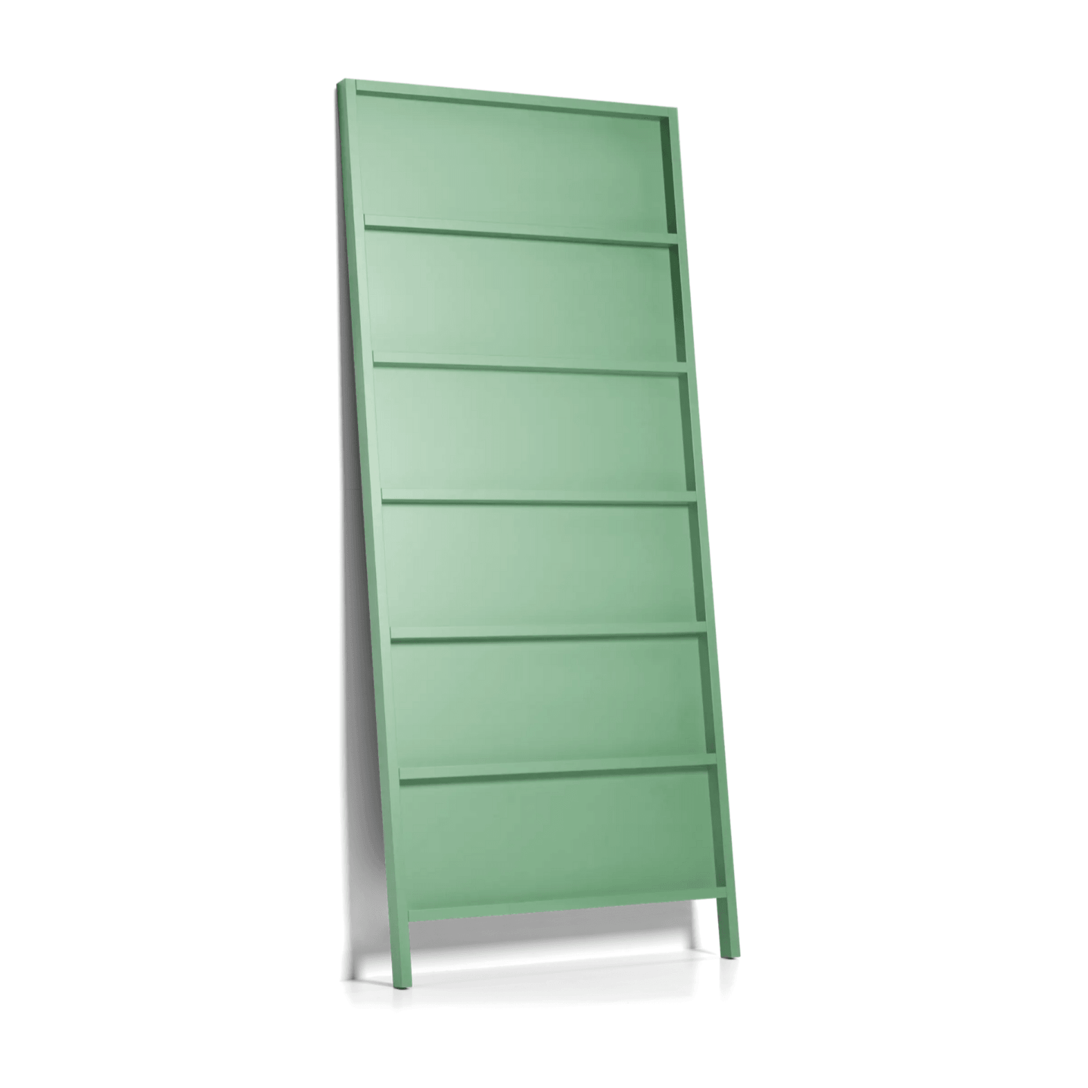 Bookcase OBLIQUE light green Moooi 286 cm Eye on Design