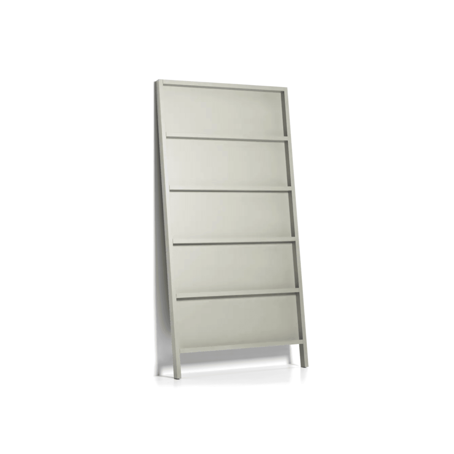 Bookcase OBLIQUE silk grey Moooi 210 cm Eye on Design