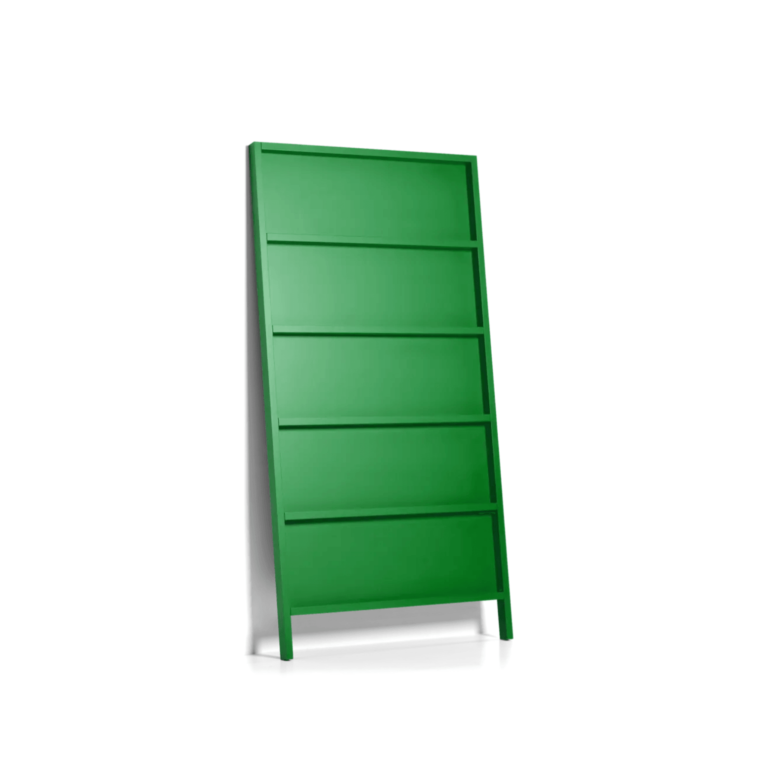 Bookcase OBLIQUE grass green Moooi 210 cm Eye on Design