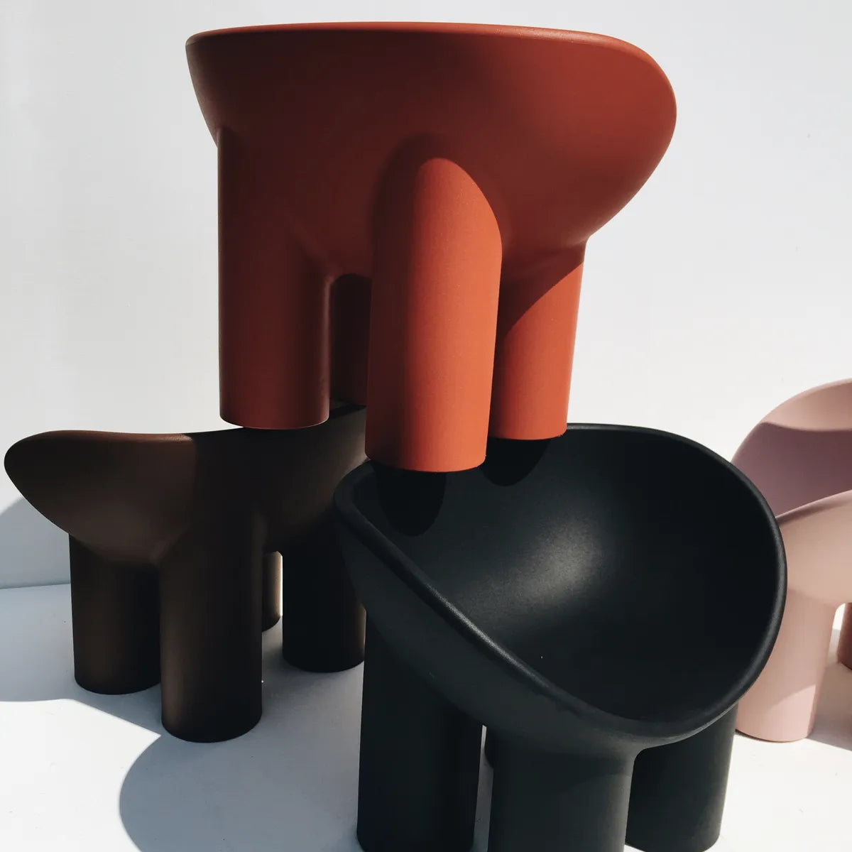 Fotel ROLY POLY červený