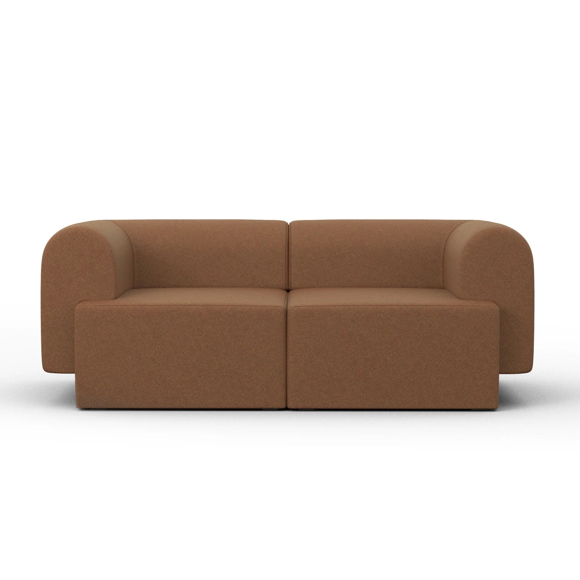 2-Seater Sofa TORI Rust