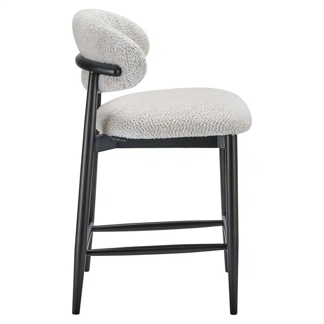 Hoker CHERRY kremowy z czarną podstawą