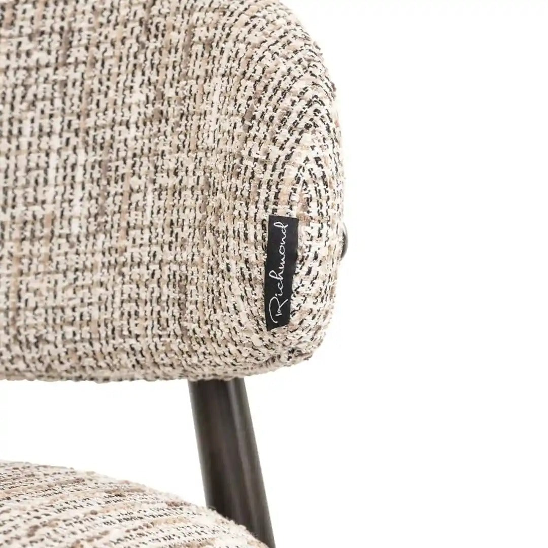 Hoker CHERRY beżowy z czarną podstawą