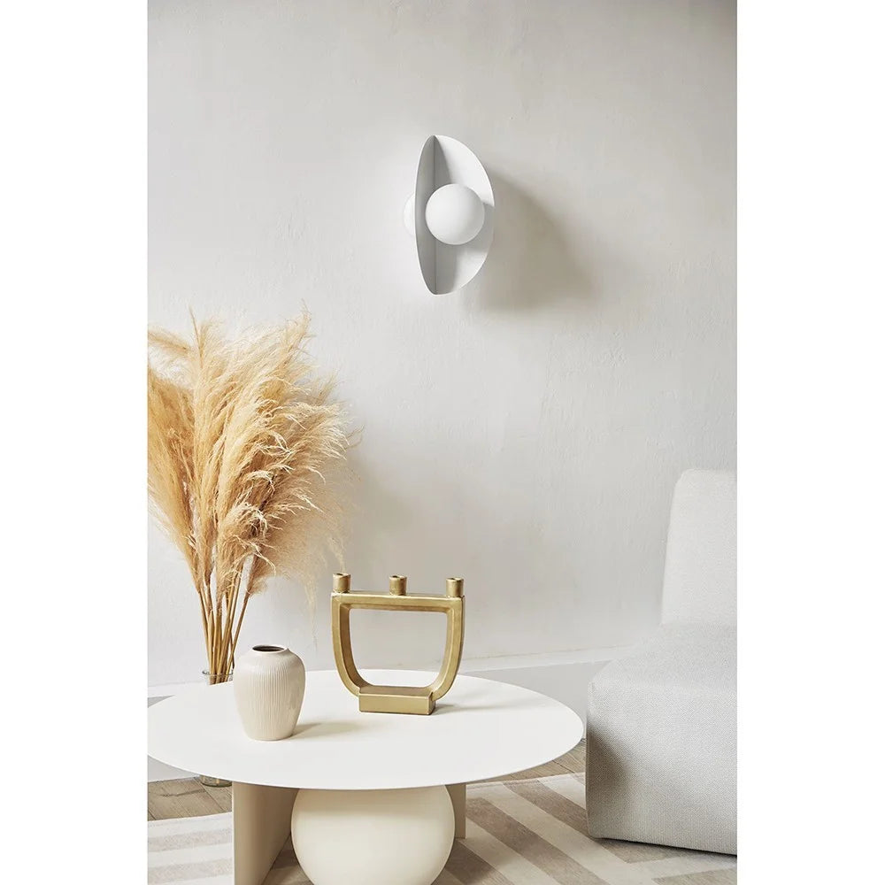 White SALLO Wall Lamp