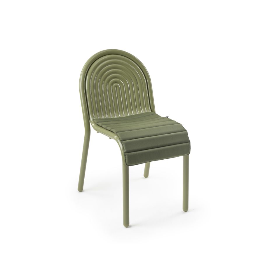 Záhradná stolička GROOVE zelená