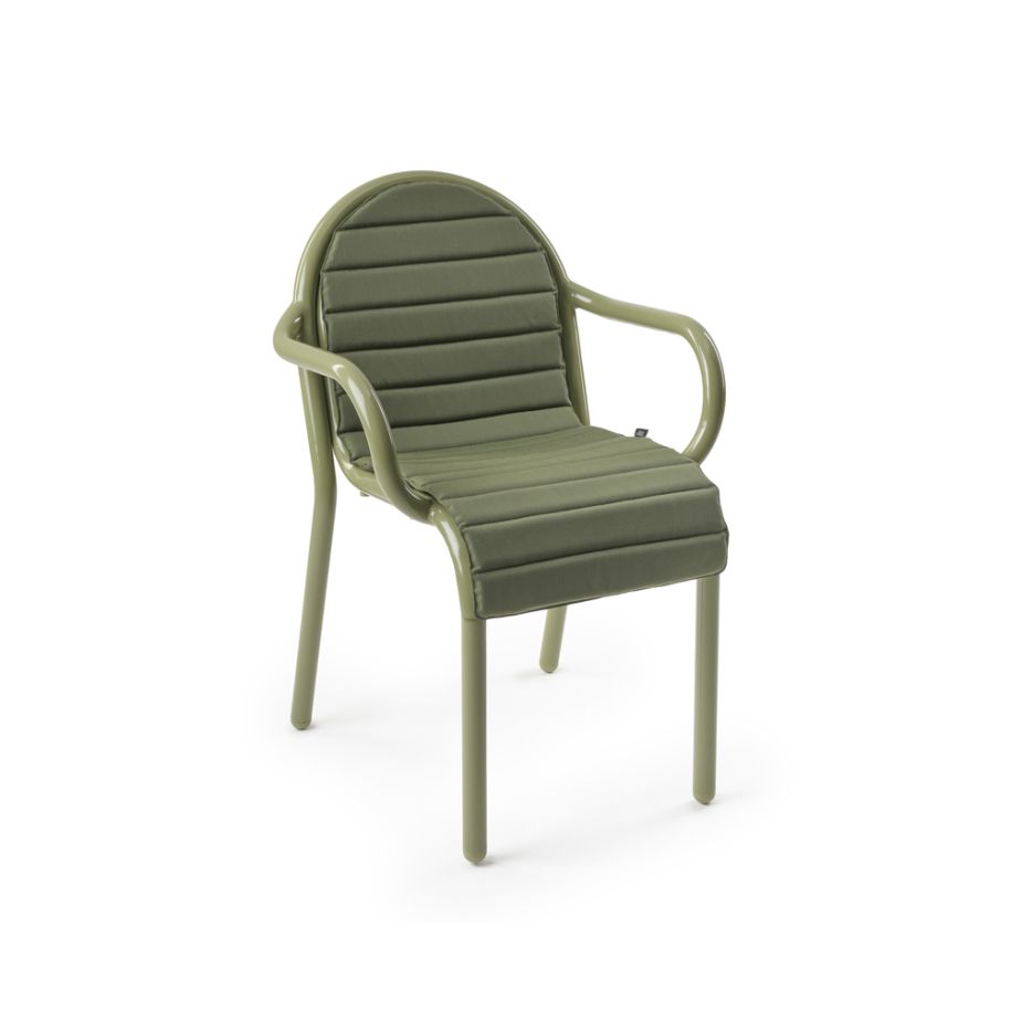 Záhradná stolička GROOVE zelená